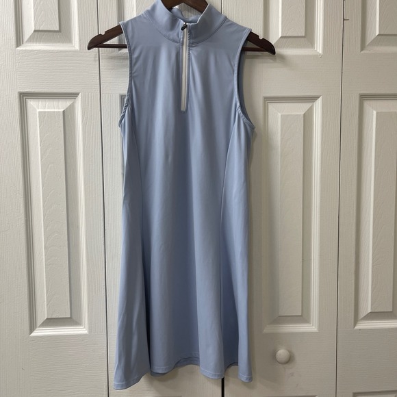 HALARA Dresses & Skirts - Halara Athletic Dress Medium Blue Sleeveless Golf Tennis Preppy Sporty Active